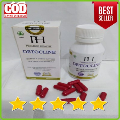 DETOCLINE Original Obat Herbal Anti Parasit ®