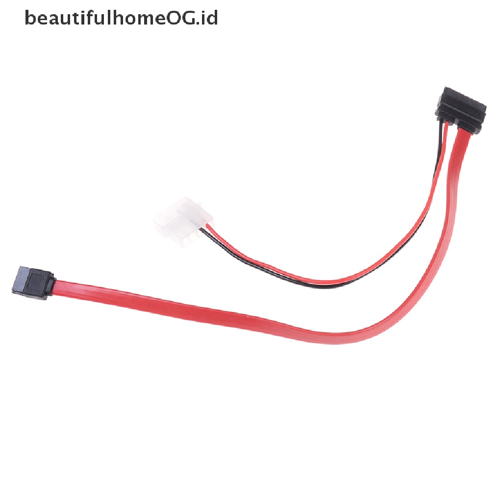 Kabel power SATA DVD / beautifulhomeOG.id / 7 + 6 Pin slimline Untuk PC