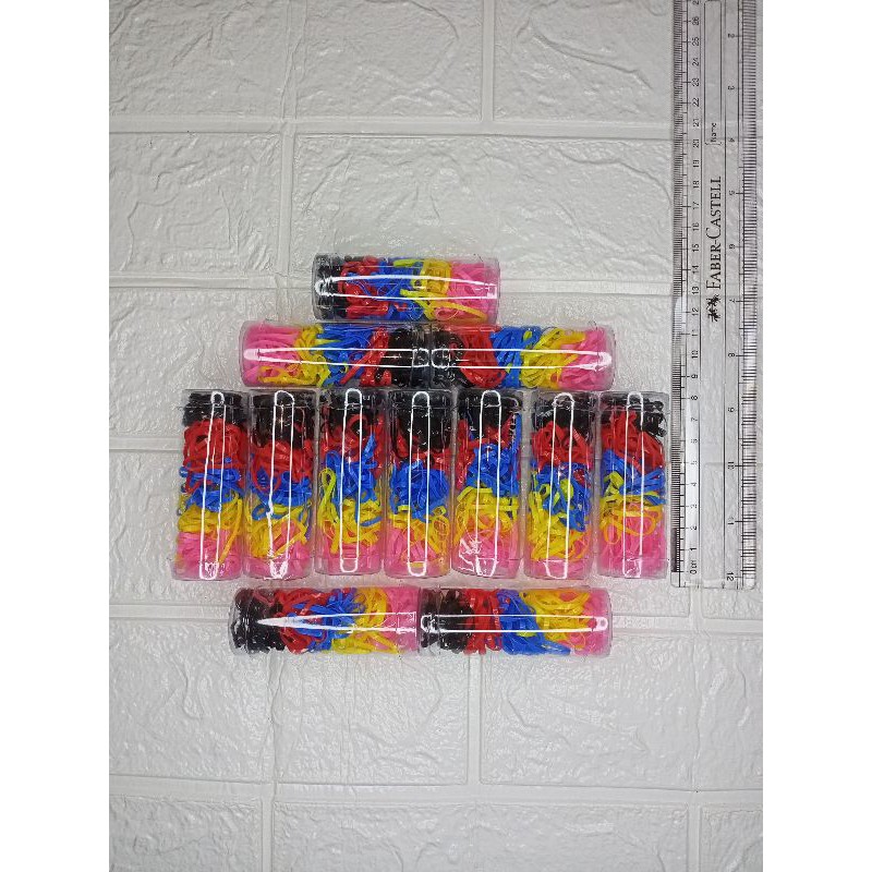 Karet Cina Tabung 8 cm isi 12 tabung