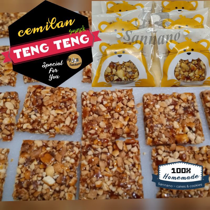 

Cemilan Snack "Teng Teng" Homemade 1bungkus