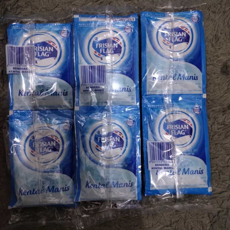 

Frisian Flag Bendera kental manis saset 40g