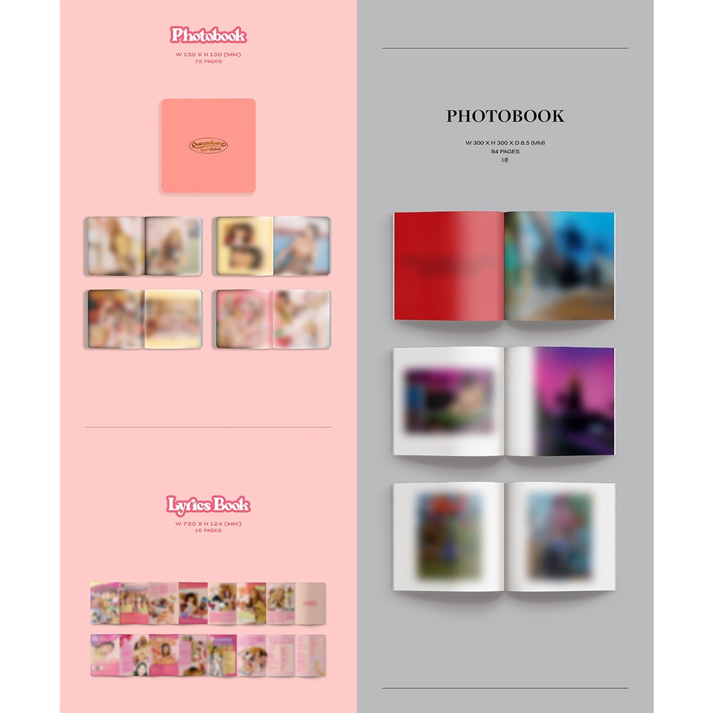 Red Velvet - 6th Mini Album QUEENDOM Case / Photobook Ver