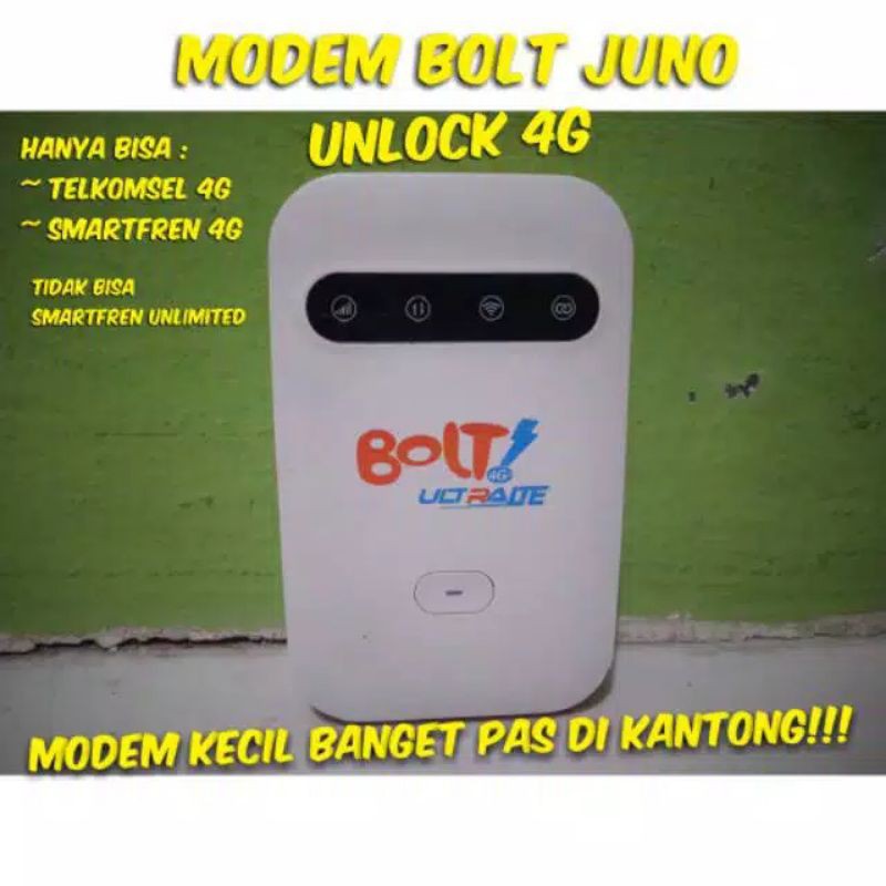 Modem Bolt Juno Unlock 4G