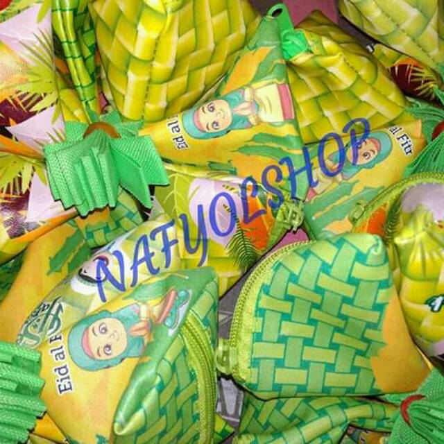 

Dompet Lebaran / angpao THR bentuk ketupat