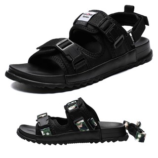  Ukuran  Besar 45  46 Sandal  Pria  Hitam Camou Kasual Ringan 