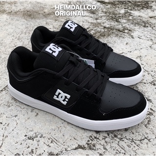 mens black dc trainers