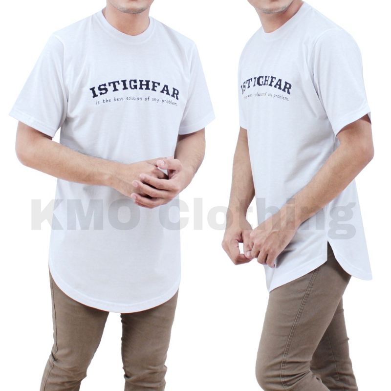 kmo kaos kurta pria kaos muslim kaos hijrah kaos longline pria kaos dakwah