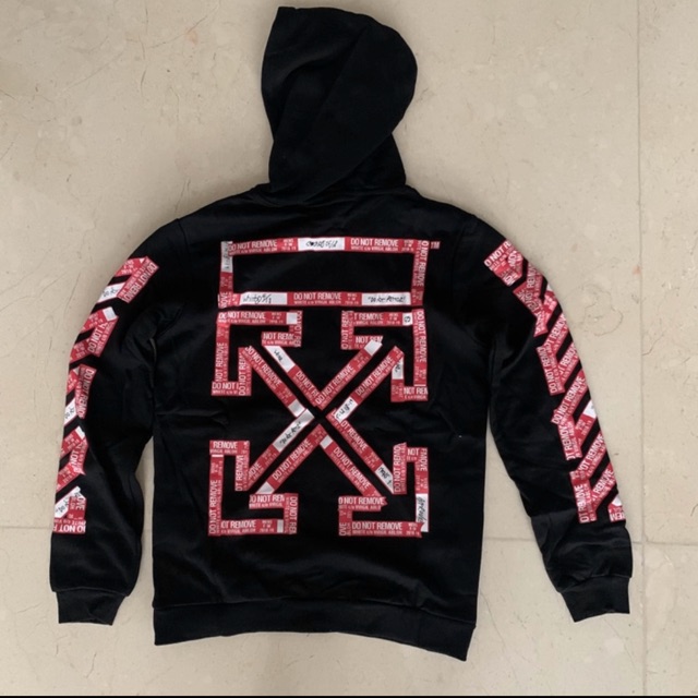 off white do not remove hoodie