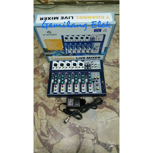 Mixer Audio CRIMSON F7 USB 7 Channel