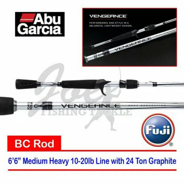 Abu Garcia BC Rod Vegeance 10-20lb - VGC662MHA