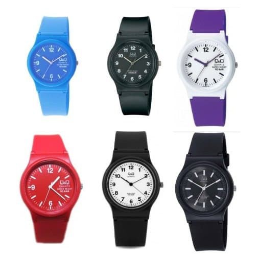 Jam tangan QQ Quartz ( Rubber ) ACC