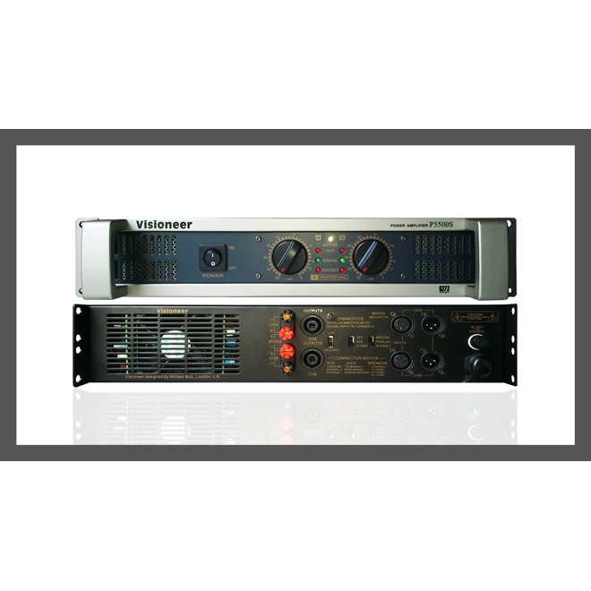 VISIONEER POWER AMPLIFIER P5500S