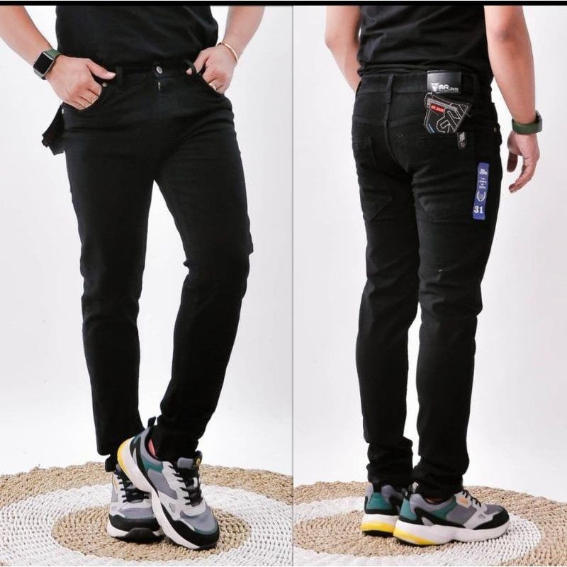 celana jeans TERLARIS panjang skinny semi slimfit FIFTEEN DENIM cowo/cowok/pria murah dan grosir