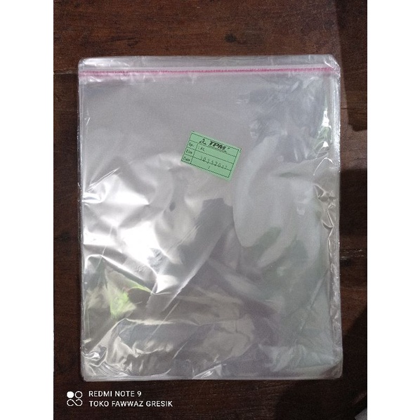 Plastik OPP 30x35 Plastik Bening Plastik Perekat Plastik Kaca Plastik Baju Hem Jaket Souvenir