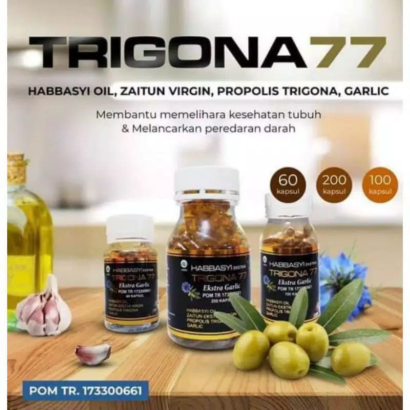 HABBASYI EKSTRAK TRIGONA 77 EKSTRA GARLIC
