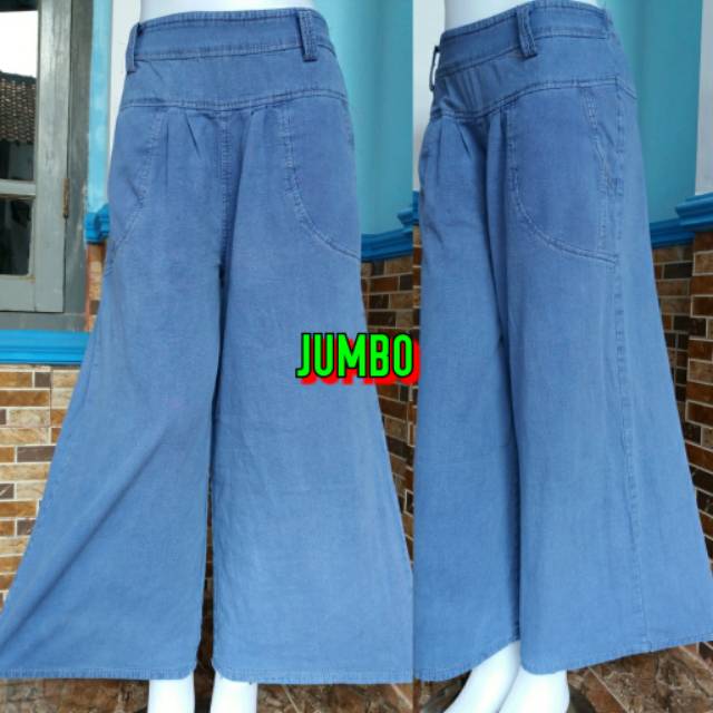 Kulot jeans / celana wahsed