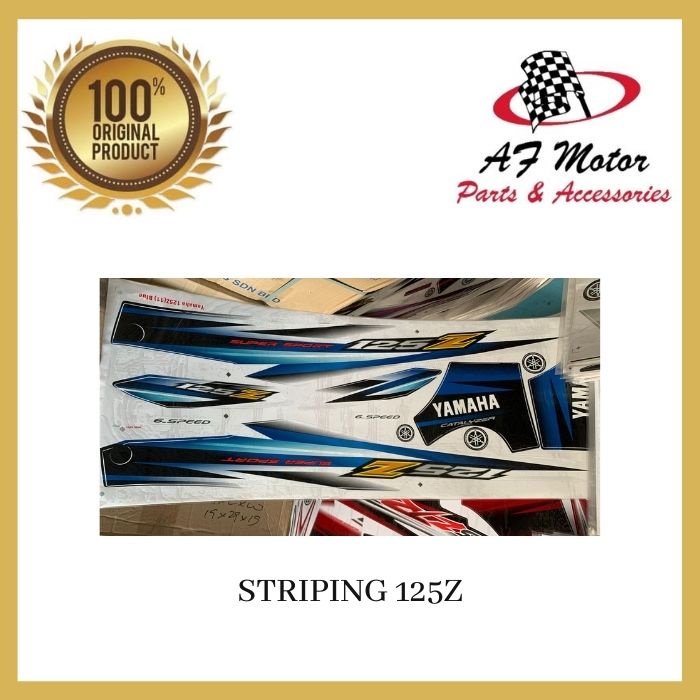 STRIPING MOTOR 125Z YAMAHA
