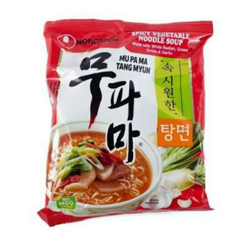 

Nongshim Spicy Vegetable Noodle