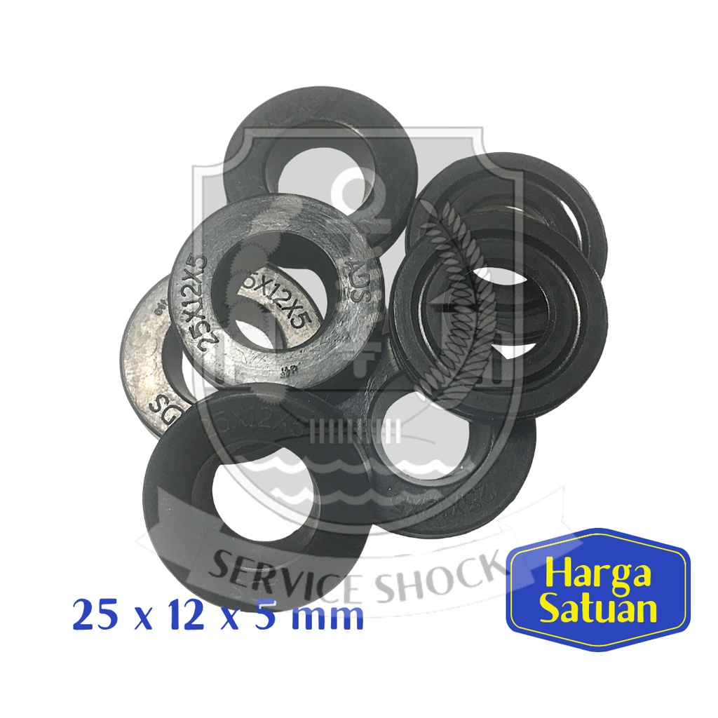 Sil Oli ADS ARS Ori Shock Belakang Honda CRF KLX Ninja RR 12 25 5 mm (Oil Seal Rear Shock Breaker Ab