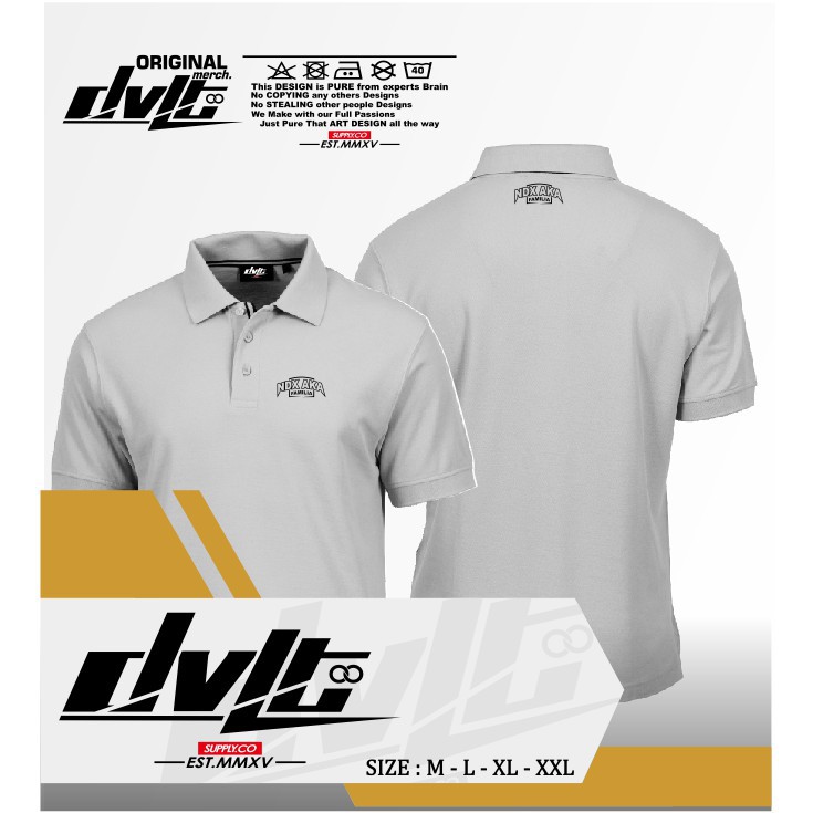 Poloshirt / Kaos Polo Musik NDX Aka Familia Band Logo Murah   - kafahmi