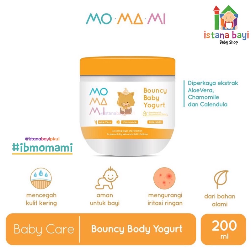 Momami Bouncy Baby Yogurt 200ml/Baby Lotion