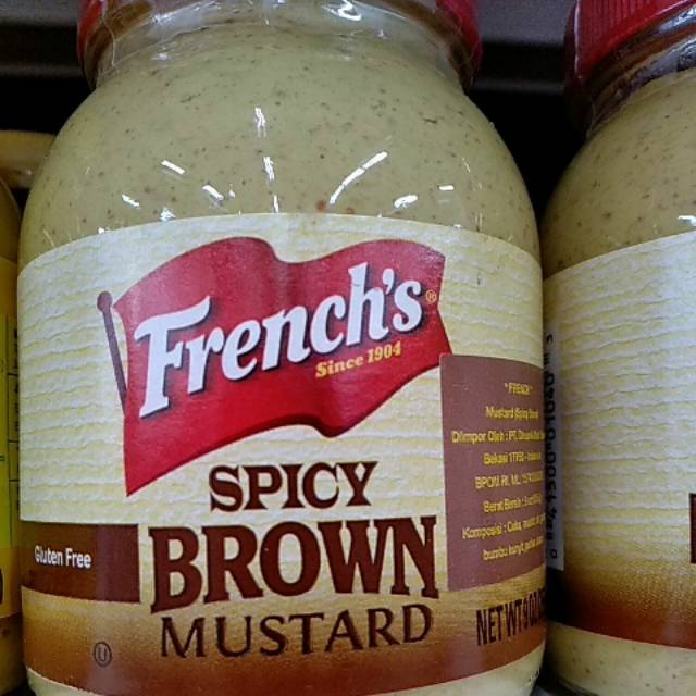 

French's spicy brown mustard 255 gr