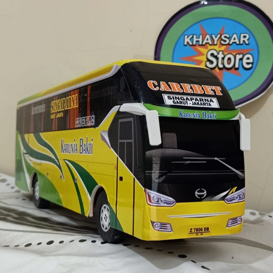 miniatur bus bis SR2 KARUNIA BAKTI