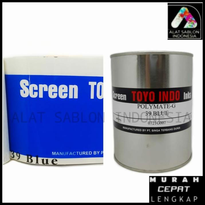 

Caramel | Tinta Toyo Polymate Blue G39 Biru Tinta Sablon Plastik 1Kg