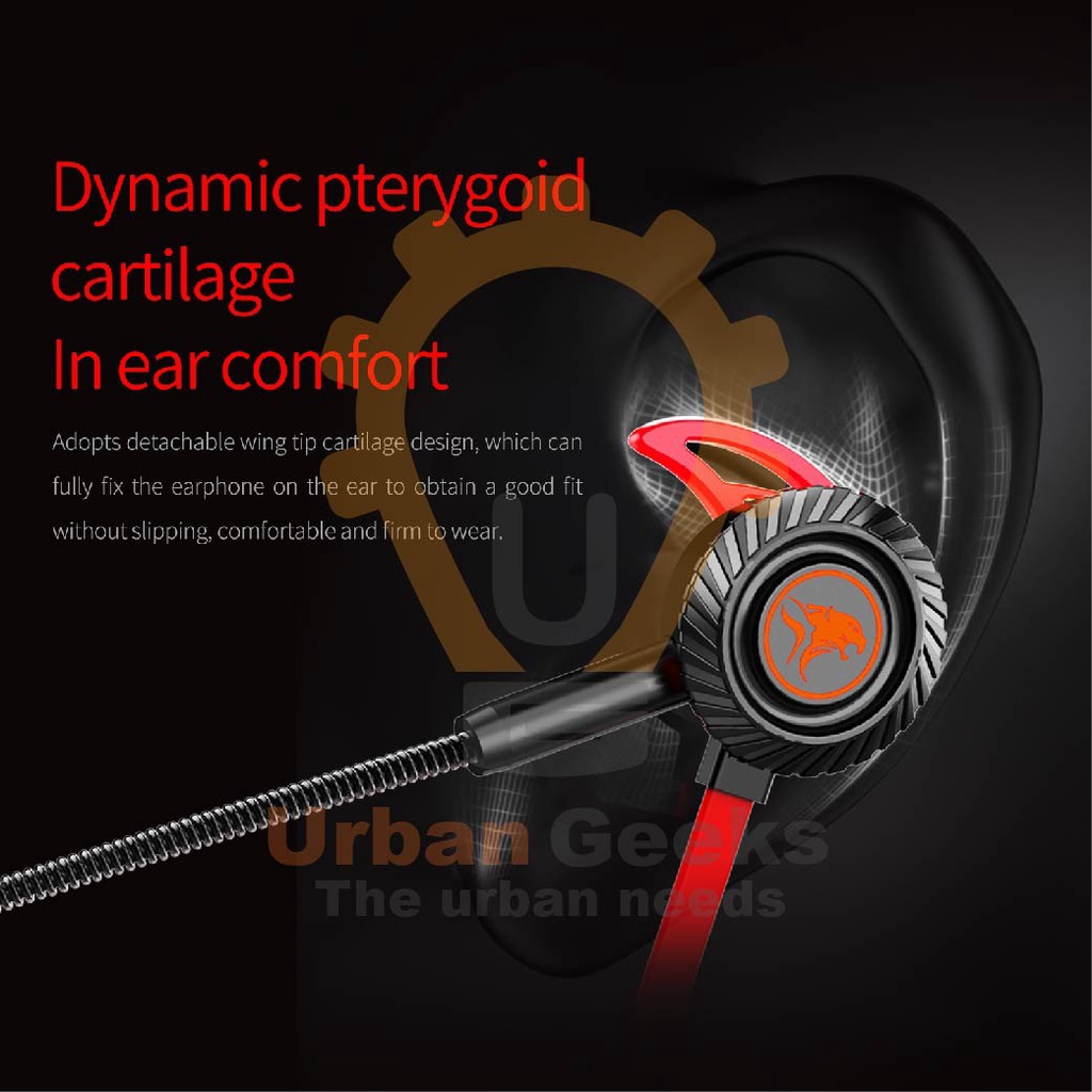 Plextone Xmowi RX1 Gaming Earphone Reduction Headset