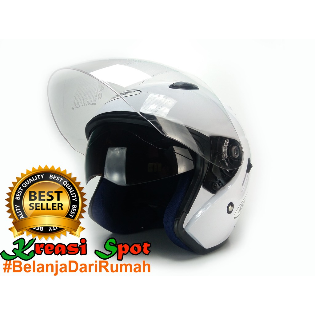  HELM  RETRO MURAH MOTOR  MATIC  SNI PRIA WANITA CEWEK COWOK 