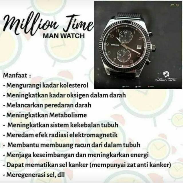 Million time man / woman watch