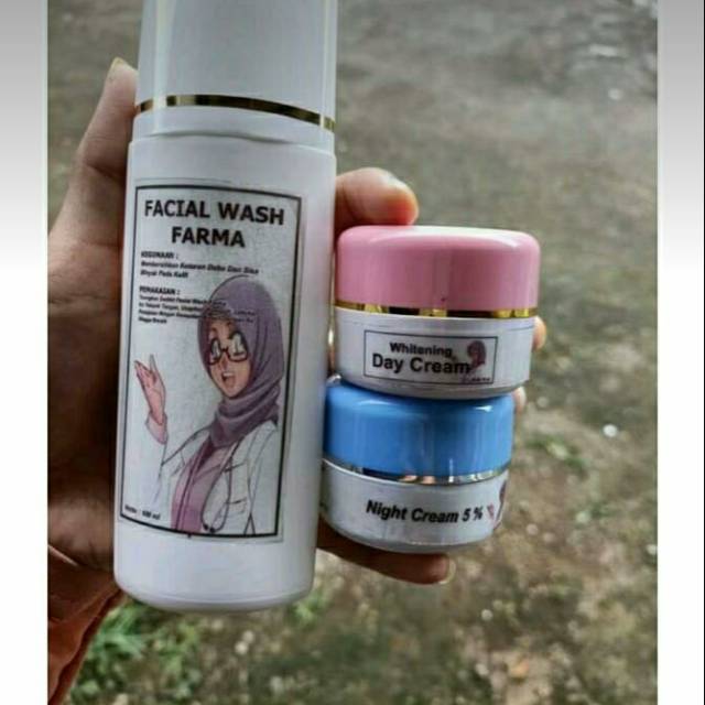 Krim Farma wdc 5% original glowing n putih maksimal