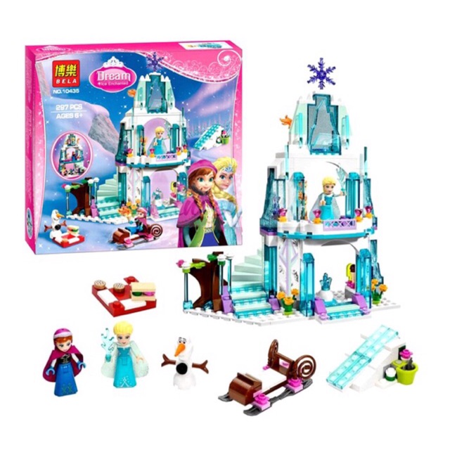  Mainan  Anak Lego  Murah Frozen  Isi 297pcs Merk Bela 10435 