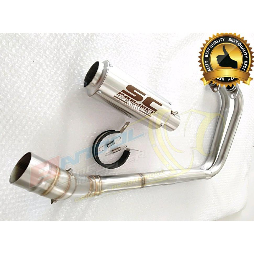 Knalpot Sc Project Cr-T Ninja 250 Fi
