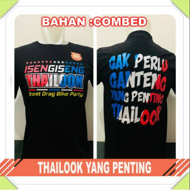 Kaos / Baju Distro FAKE MOTHAI BIKERS THAILOOK THAILAND LOOK STYLE Terlaris
