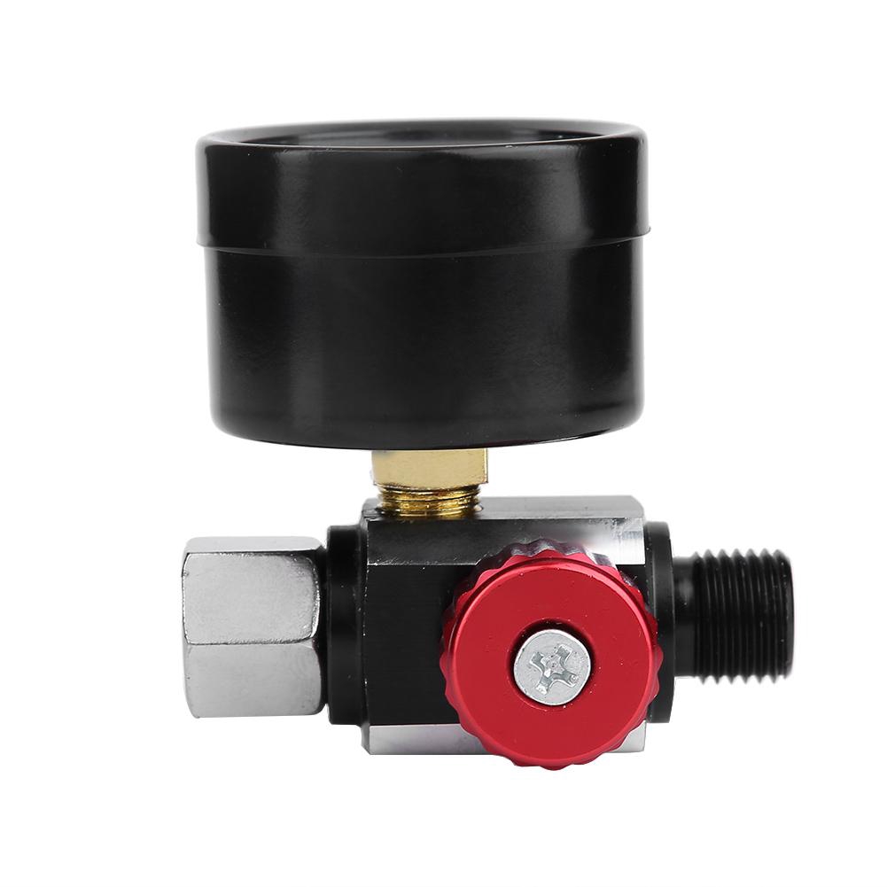 Yaouy 1 4 Bsp Auto Spray Gun Air Regulator With Pressure Gauge Diaphragm Control Dh Shopee Indonesia