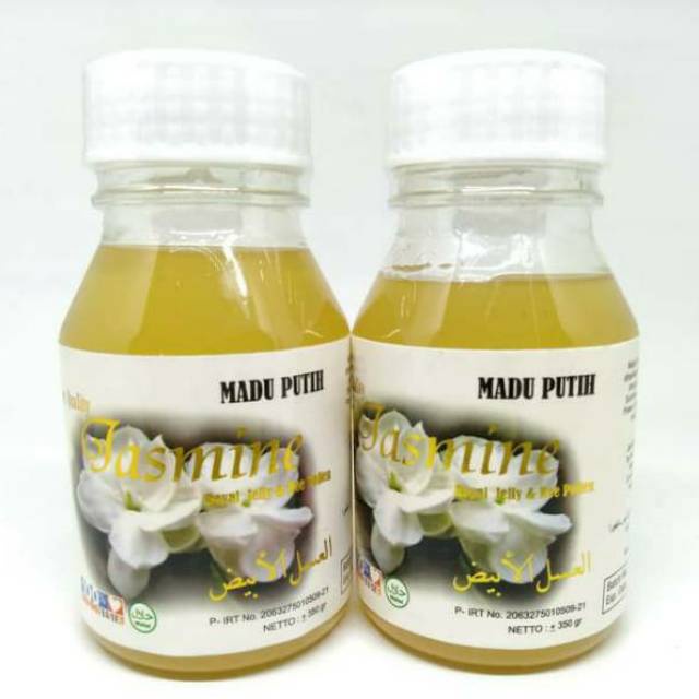 Madu Putih Jasmine | Madu Royal Jelly Bee Pollen Jasmine Food |