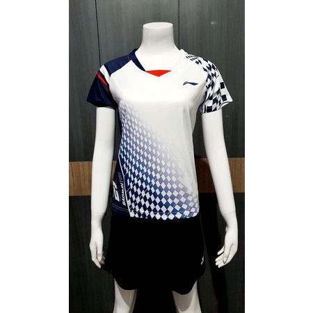 JERSEY BADMINTON WANITA ORIGINAL INPORT SETELAN BAJU/CELANA