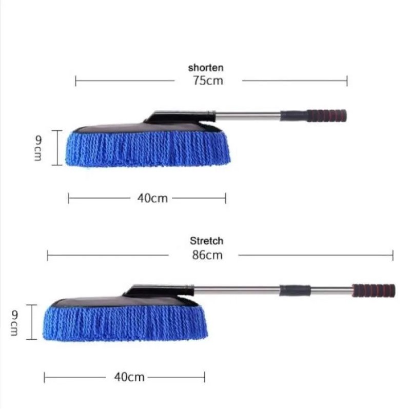 Kemoceng Sultan Microfiber - Penghilang Debu Tipis Duster Telescopic