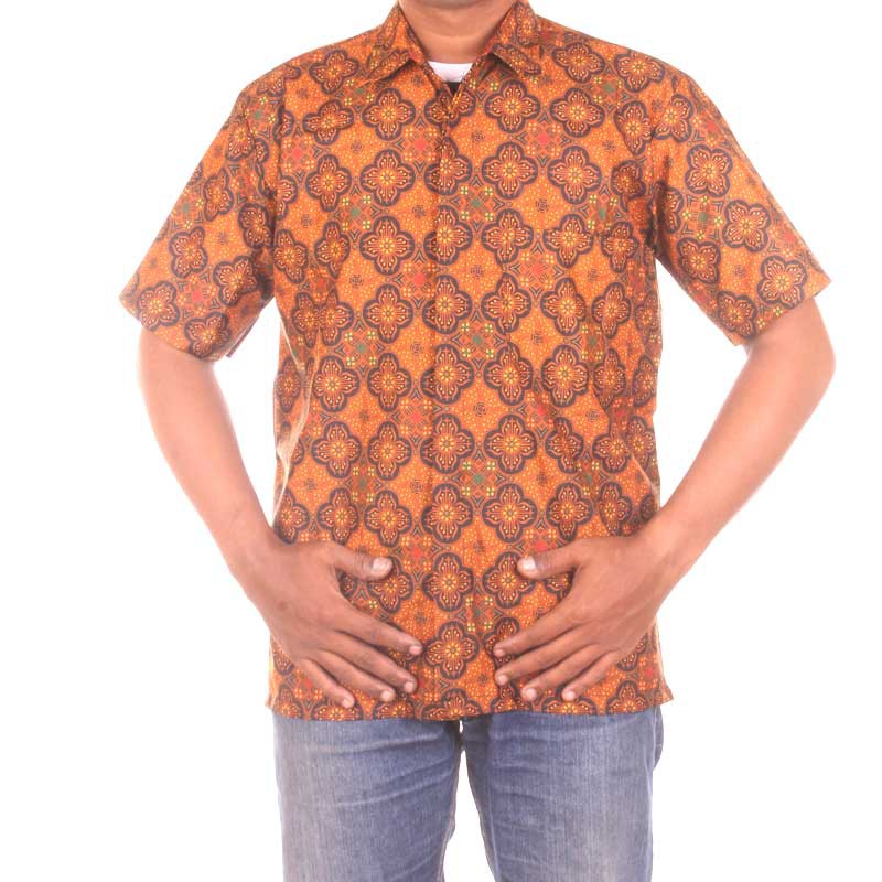 Kemeja Batik I Baju Batik Kemeja Pria I Baju Kemeja Batik Pria Sogan Hadi