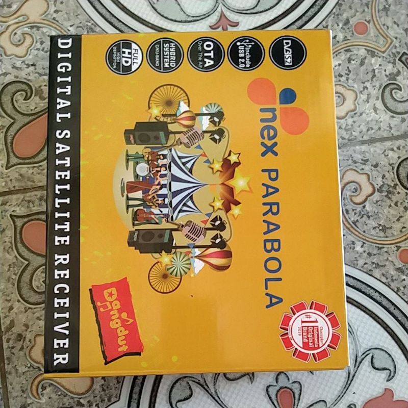 Receiver Nex Parabola Kuning