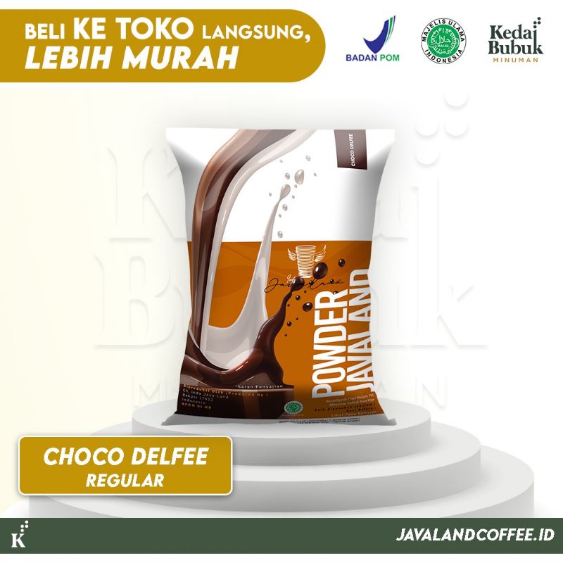 

JAVALAND Bubuk rasa Choco Delfee1kg