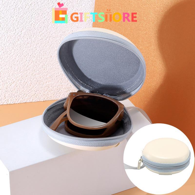 ✨Kotak Kacamata Hardcase Cover Kacamata Box Case Resleting Tempat Kacamata Resleting COD
