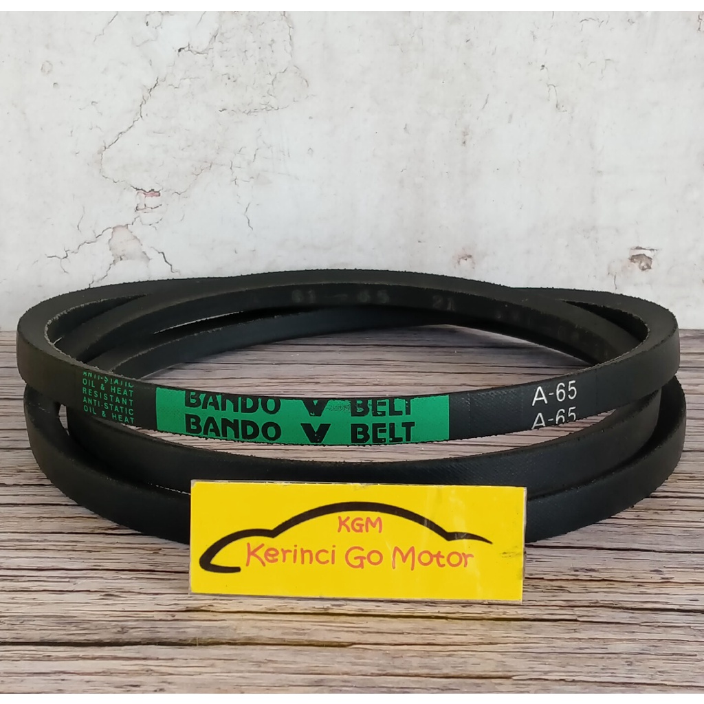 BANDO VAN BELT A-65 V BELT TALI KIPAS A65 FAN BELT VANBELT POLOS A-65