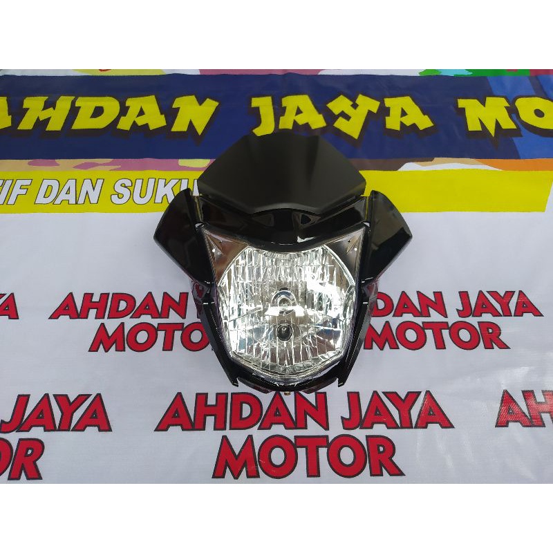 cover body bodi Batok lampu depan mega pro new satu set terlaris