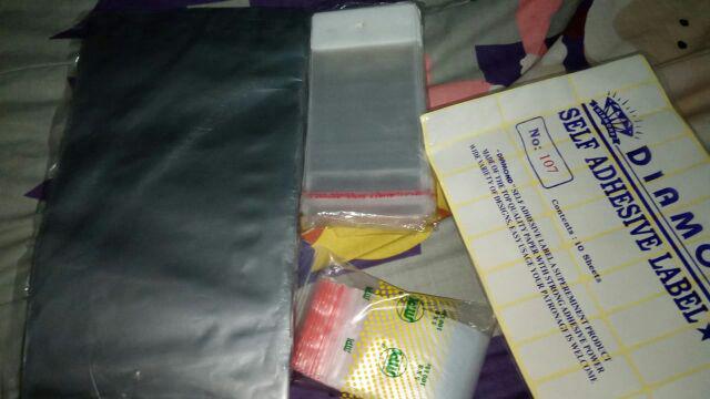 5x8 Cm Plastik Klip Polos (tanpa Handle)