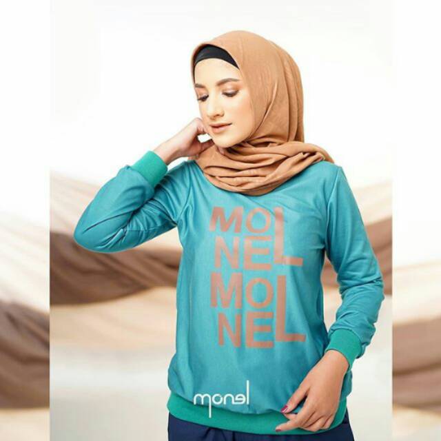 Monel sweatshirt tosca / monel sweatshirt / monel top / atasan monel / monel