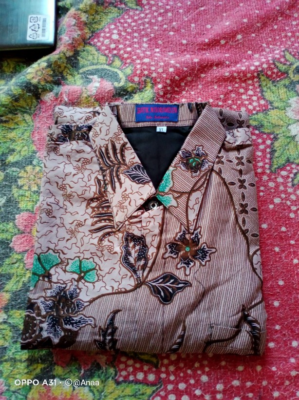 Kemeja Batik Premium Ndoromesem Pria Lengan Panjang Ganes Prabu Katun Halus Baturaden Fullfuring