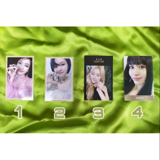 PhotoCard TWICE FEEL SPECIAL : Nayeon, Jeongyeon, Sana, Momo