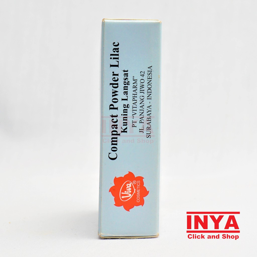 VIVA LILAC KUNING LANGSAT COMPACT POWDER 19gr - BEDAK PADAT